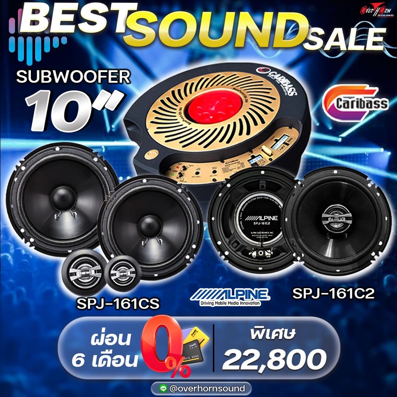 โปรโมชั่น ลำโพง ติดรถยนต์